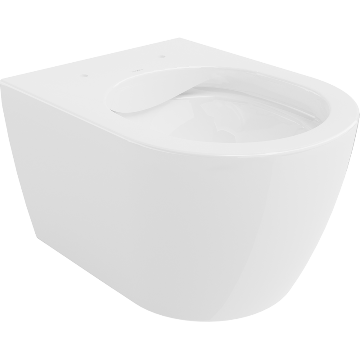 Vas de toaleta suspendat, Mexen, 4436, Ceramica, Alb, 49x37x34 cm
