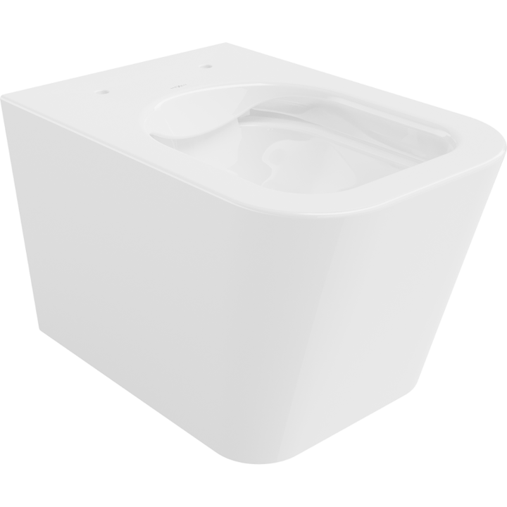 Vas de toaleta suspendat, Mexen, 4434, Ceramica, Alb, 51x34.5x34 cm