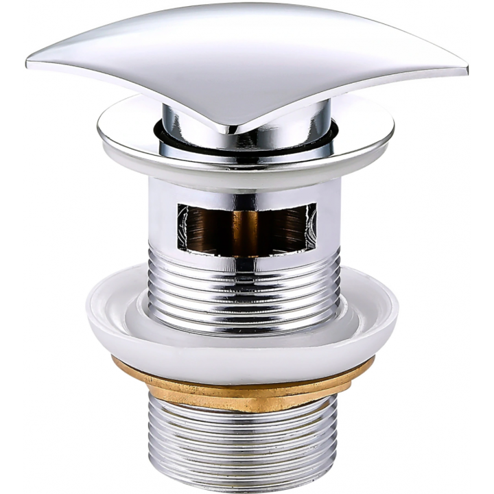 Dop pentru chiuveta, Mexen, 2224, Alama, Crom