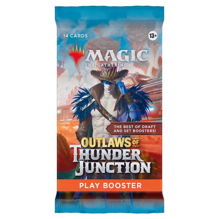 Extensie MTG, Outlaws of Thunder Junction, Play Booster Pack, Wizards of the Coast