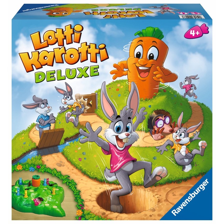 Joc de societate Lotti Karotti Deluxe, Multicolor, 4 ani