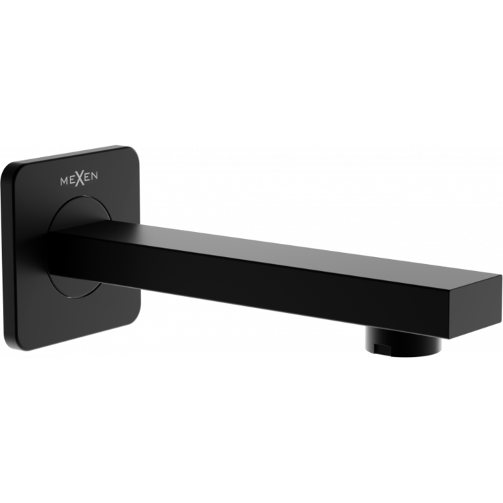 Fali csap, Mexen, 346, Sárgaréz, Fekete