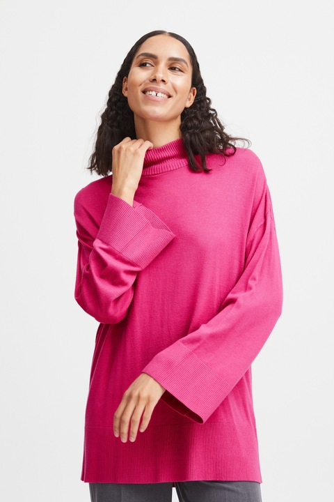 Finom kötésű pulóver BYMMMPIMBA1, Világos rózsaszín