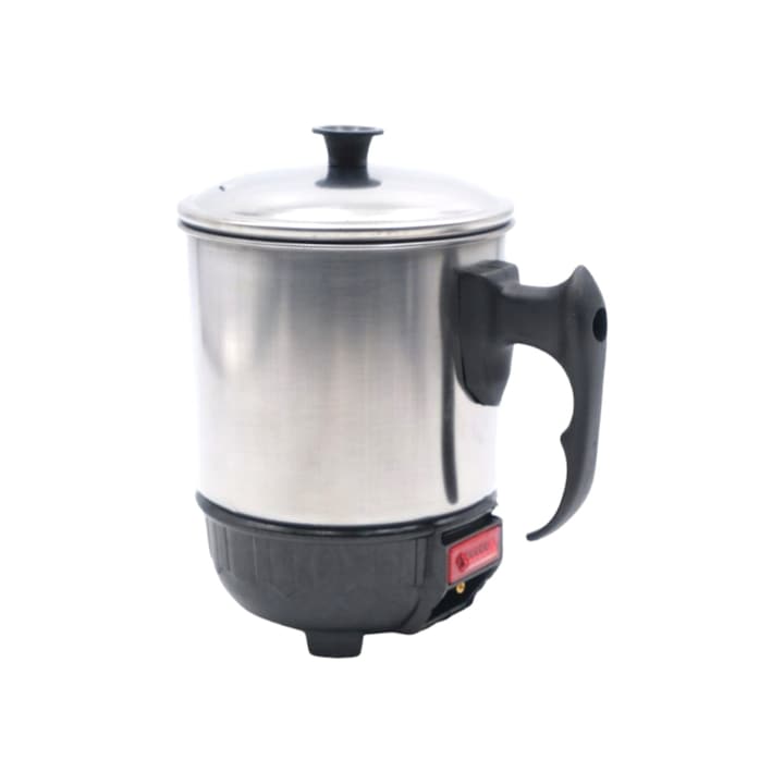 Fierbator Adler 1,7L, design elegant, capacitate mare, negru