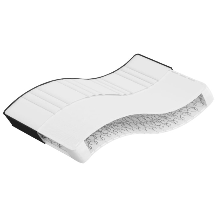 VidaXL közepes Bonnell rugós matrac 100x200 cm 13.3 kg