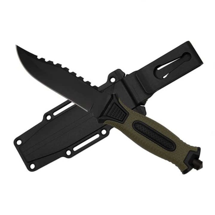 Cutit de vanatoare, DEPOX®, Tactical Knife, 25 cm, Otel inoxidabil