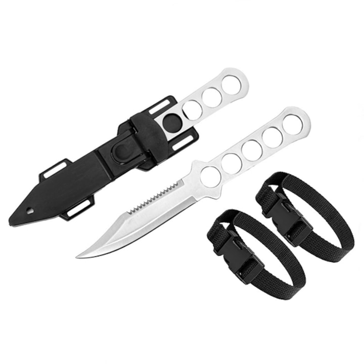 Cutit de scufundari, DEPOX®, 21 cm, Otel inoxidabil