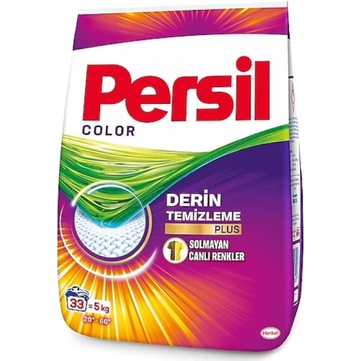 Mosószer, automata, Persil, 5 kg 33 mosás, Színes, Mélytisztítás