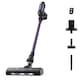 Aspirator vertical fara fir Rowenta X-Pert 7.60 RH6A31WO, 140 W, recipient praf 0.44 L, autonomie pana la 45 minute, perie cu iluminare LED, filtru lavabil, statie de incarcare cu suport accesorii, violet & negru