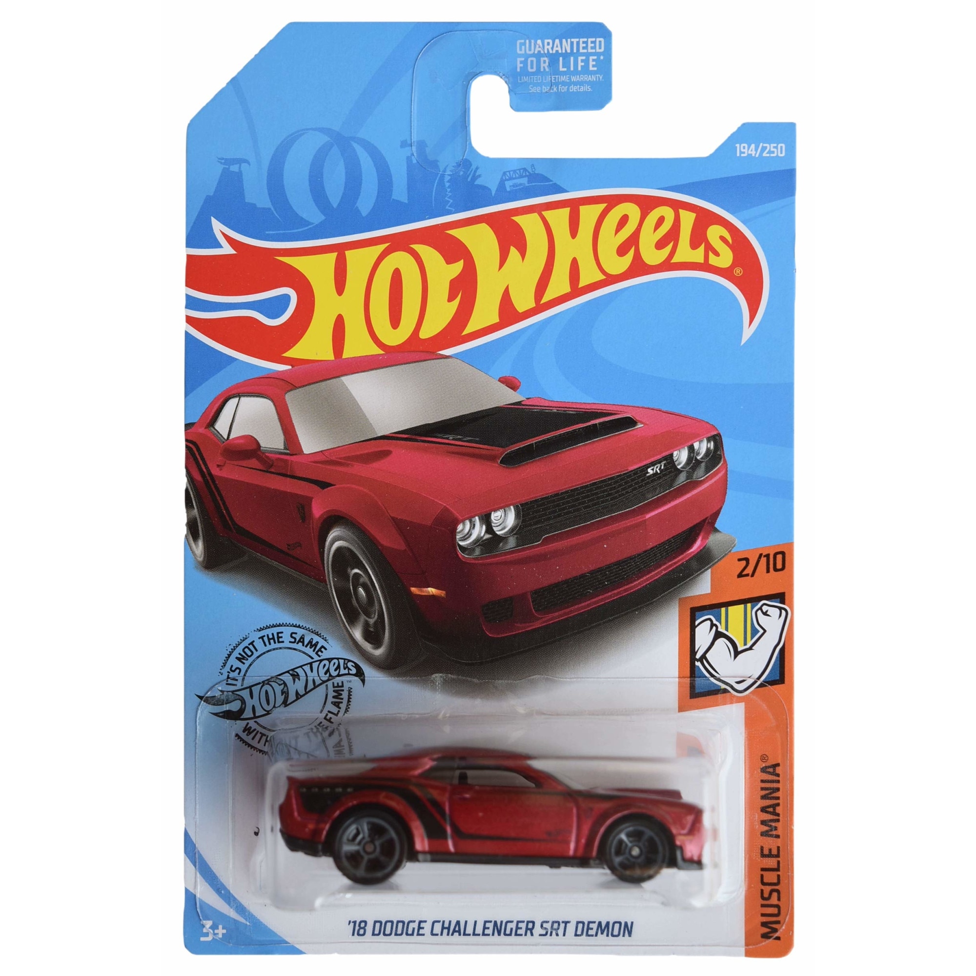 Masinuta Metalica Hot Wheels 18 Dodge Challenger Srt Demon Colectia