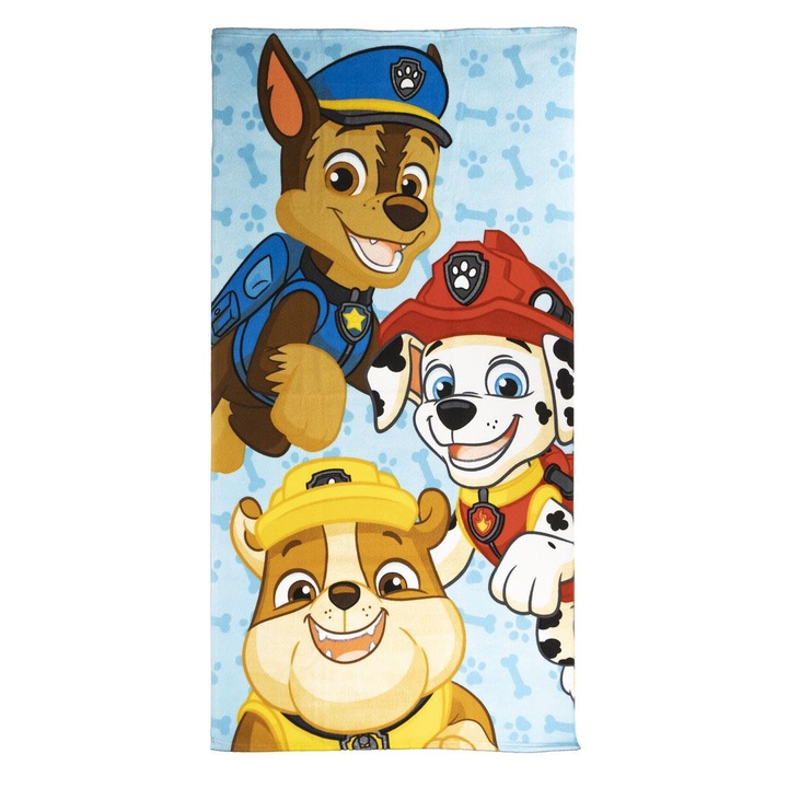 Prosop de plaja, Paw Patrol, Multicolor, 140 x 70 CM