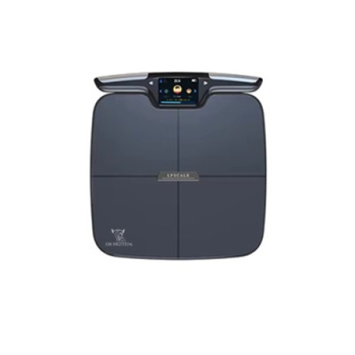 Смарт кантар DrProtein S1 Plus, Медицински, 52 телесни индекса, 8 сензора за анализ, Ниво на протеин, Калкулатор за индекс на телесна маса DEXA, Отчет за напредъка на потребителя, Сърдечен ритъм, Интеграция с IOS/Android