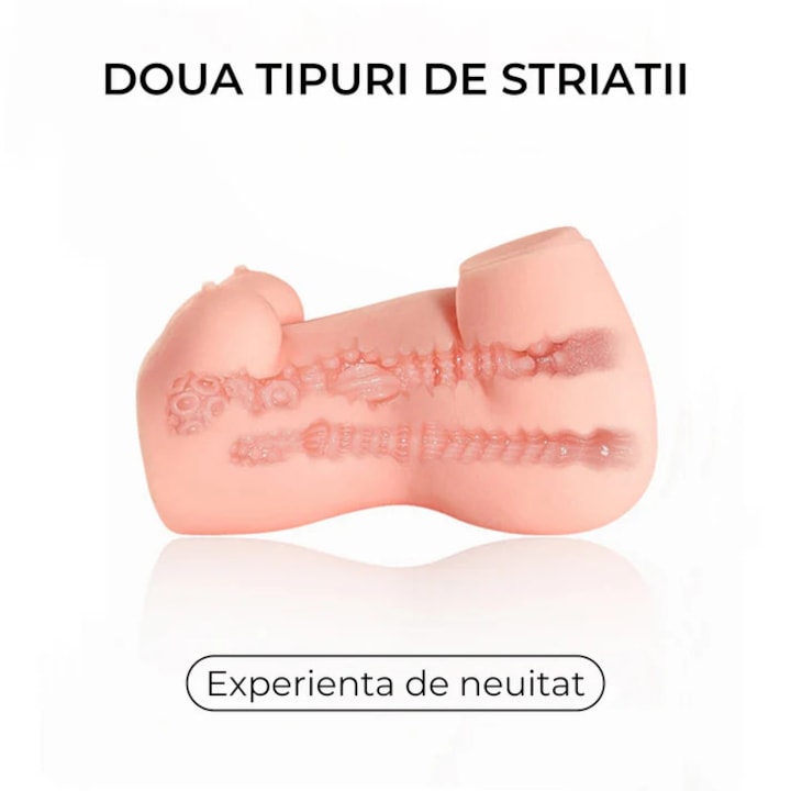 Masturbator Obsessia Mini SexDoll, din silicon non-toxic, design realist, textura 3D, cu canal vaginal si anal, usor de curatat, rezistent la apa, discret - eMAG.ro Masturbator Obsessia Mini SexDoll, din silicon non-toxic, design realist, textura 3D, cu canal vaginal si anal, usor de curatat, rezistent la apa, discret - eMAG.ro