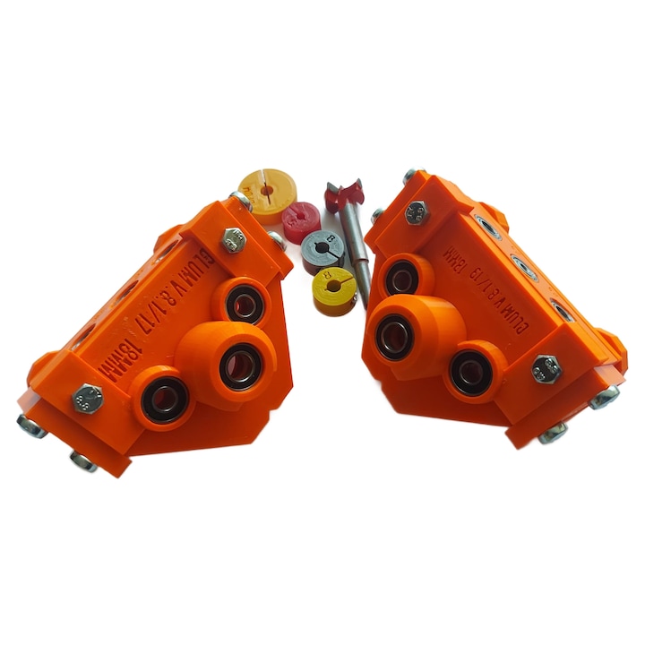 Sablon mobila demontabili Blum 25mm frezare 17 - 19mm si cepi lemn v8.0 PAL 18mm