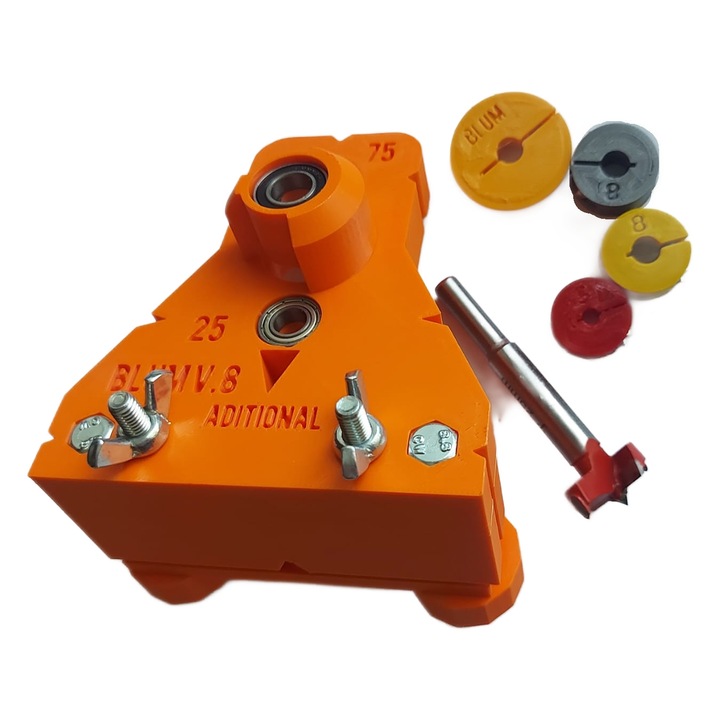 Sablon mobila aditional polite-montanti demontabili Blum 25 si cepi lemn v.8.0