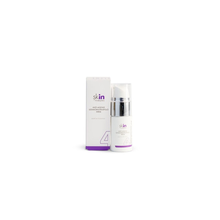Crema anti-ageing pentru ochi skin Yamuna, combaterea semnelor imbatranirii, reducerea ridurilor, 15 ml