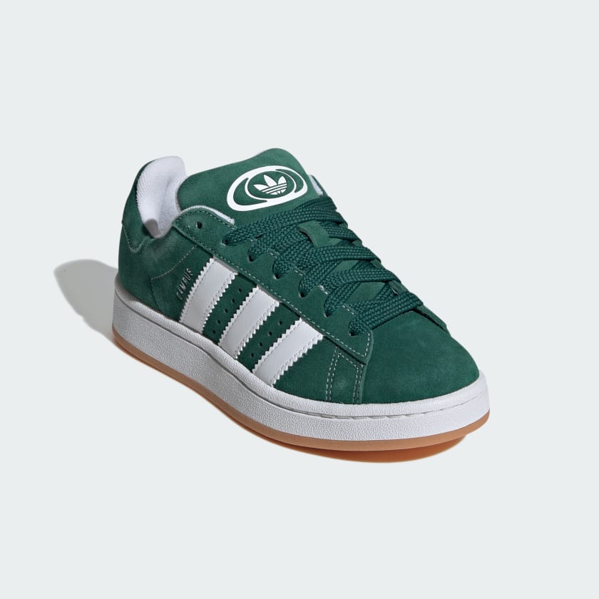 adidas gazelle silver green womens Adidas Campus 00s Dark Green Cloud White - Delux Store  Delux Store