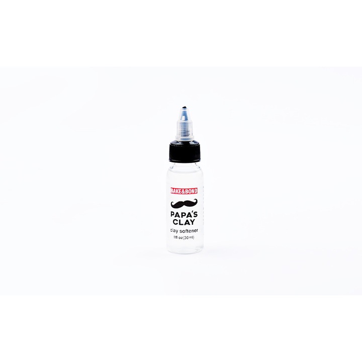 Lágyító olaj és Papa'S Clay ragasztó, polimer pasztához, 30 ml