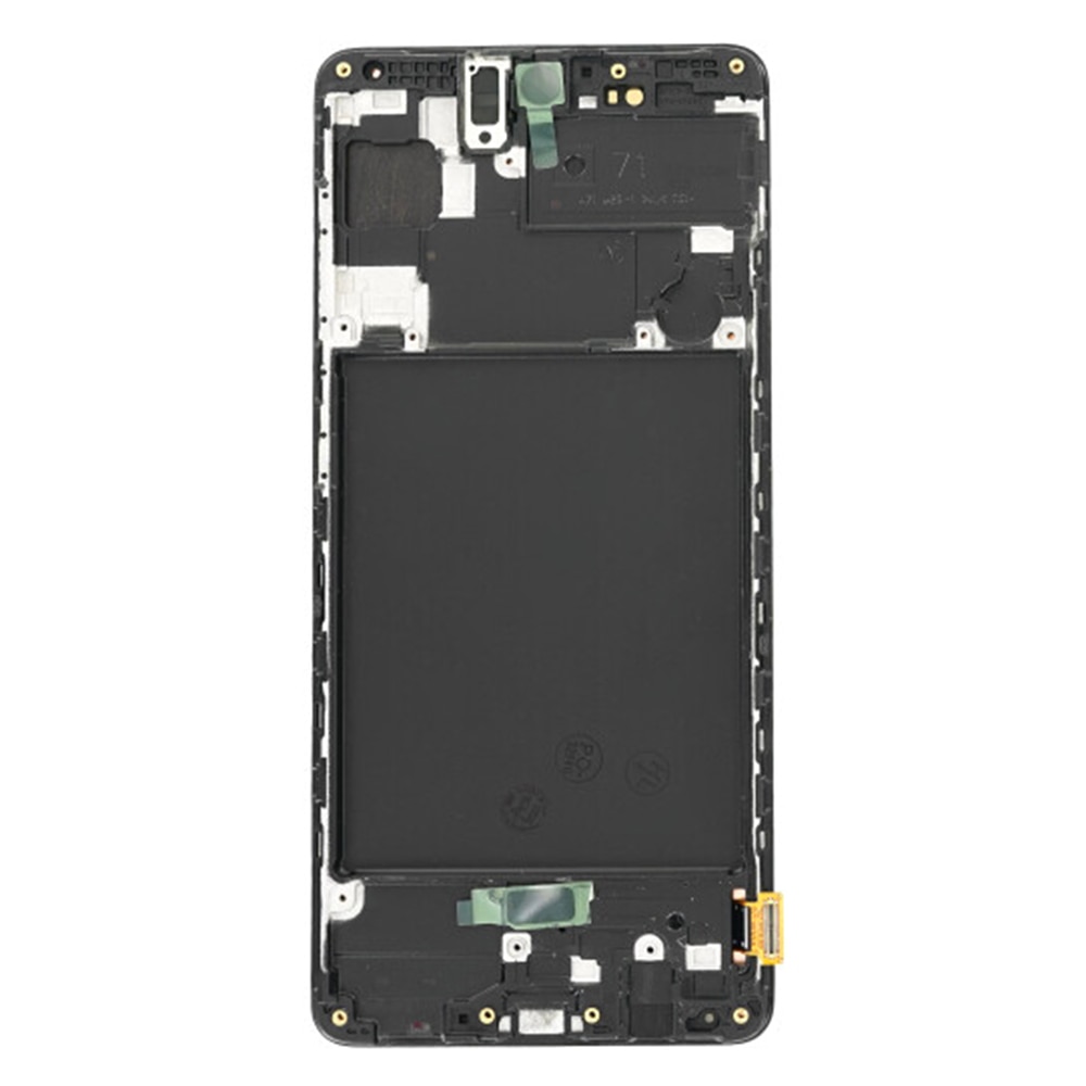 Samsung galaxy a71 4g екран, тъчскрийн и рамка, черен - eMAG.bg