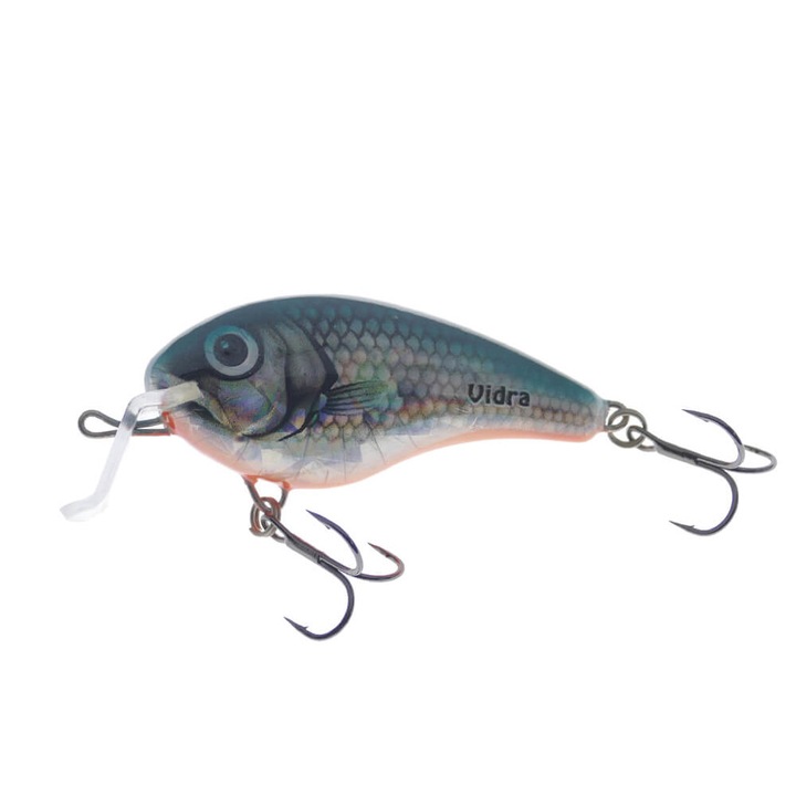 Vobler crankbait Wobbler Vidra Nautilus SR (Shallow Runer) 6cm, 16gr, Floating, GRH (Green Holo) pentru pescuitul la somn, stiuca sau salau