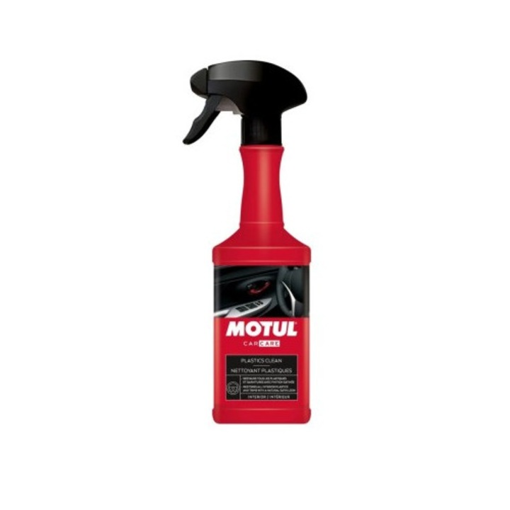 Solutie de curatat interiorul auto Motul Plastic Cleaner, 500ml