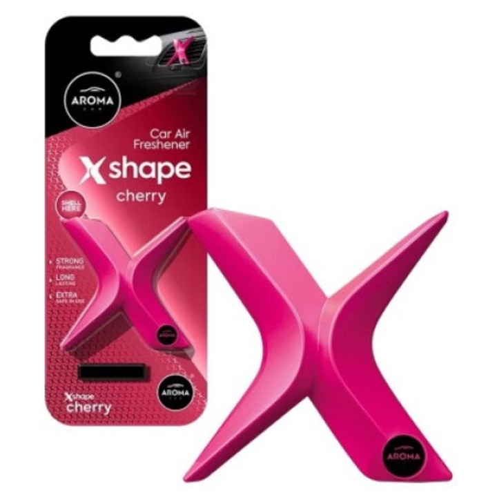 Autó légfrissítő Aroma Car X Shape Cherry
