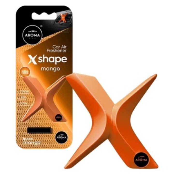 Autós légfrissítő Aroma Car X Shape Mango
