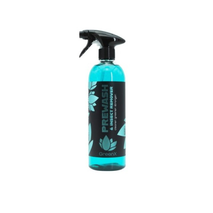 Spuma Prespalare si Indepartare Insecte GreenX Prewash & Insect Remover, 750 ml