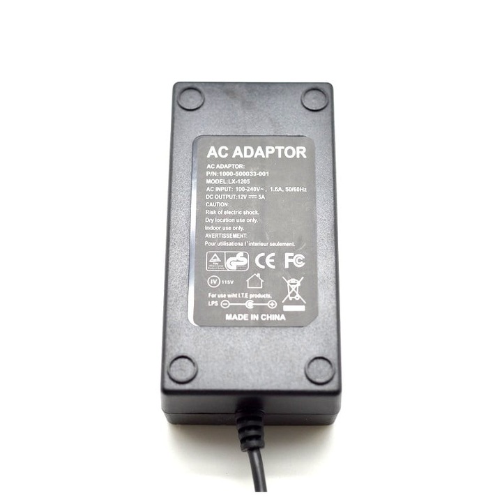 Стабилизирано трансформаторно захранване 220V, 12V, 5A