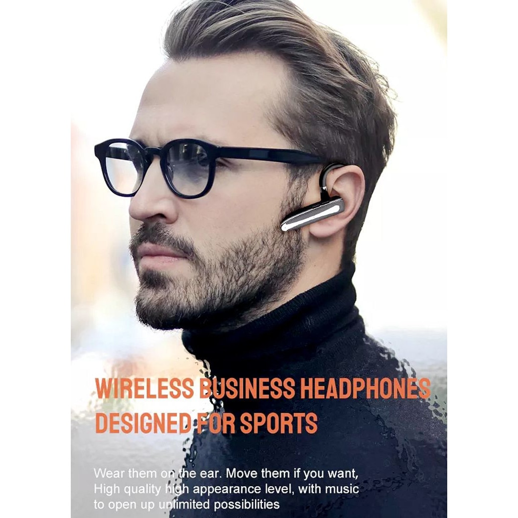 Casca Bluetooth 5.3, matcso by CSM 4U PRODUCTS®, Single Ear Handsfree ...