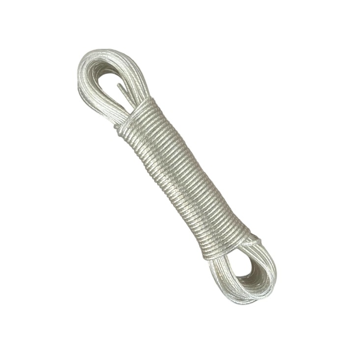 Sfoara pentru intins rufele metalica, 3.5mm x 20m, AVI-3972