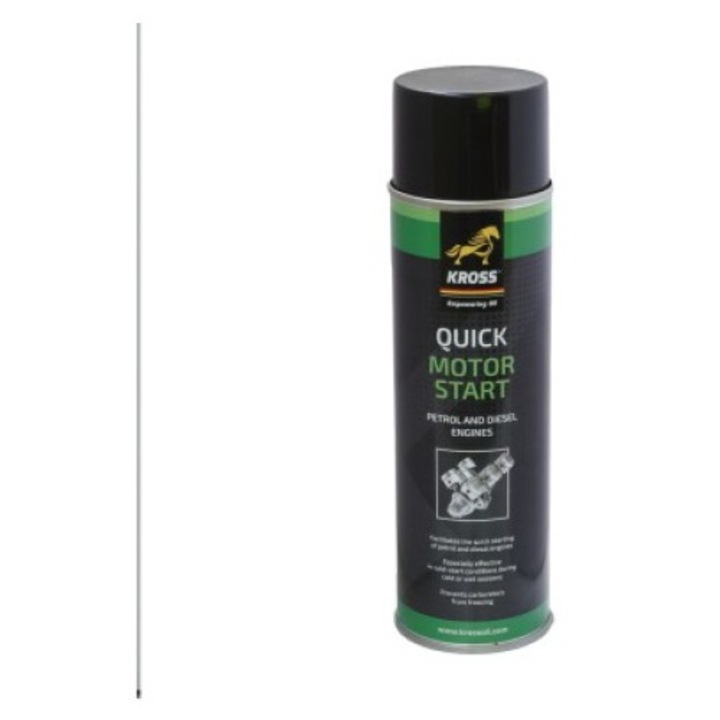KROSS motor gyorsindító spray, 500 ml