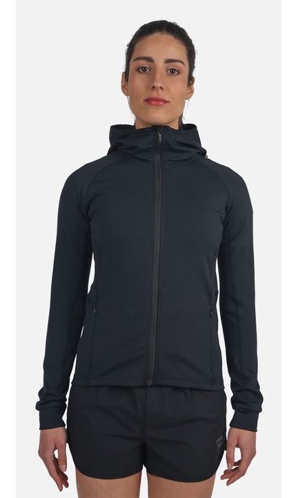 Bluza dama Rossignol, Mid layer Thin FZ, negru, Negru