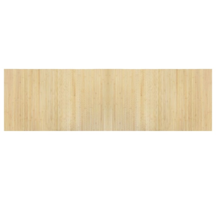 Covor dreptunghiular vidaXL, natural deschis, 60x200 cm, bambus, 1.75 Kg