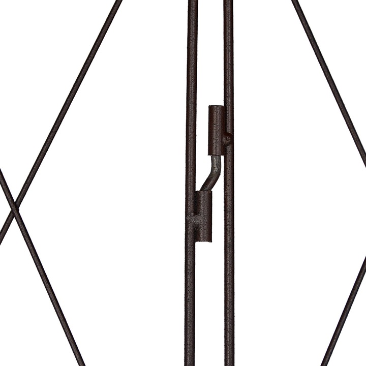 Spalier pentru plante cataratoare, otel, Relaxdays, dimensiuni 162.5 x 109 cm