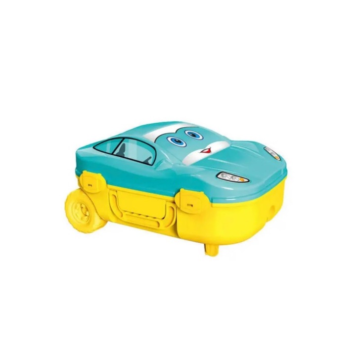 Set de construit tip troller cu 36 de piese, multicolore