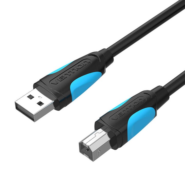 Nyomtatókábel Usb 3.0 A - Usb-b Vention Vas-a16-b150 1.5 M Fekete