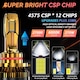 Set 2 Becuri Auto LED H7, AutoREY® Premium, Bec H7 LED CANBUS PRO 270W 27000LM, Cu Cipuri CSP 4575 Super Performante, Dublu Sistem De Racire, Lumina Alba Rece 6000K, Sistem CANBUS Fara Eroare De Bec Ars, Instalare Rapida Plug & Play