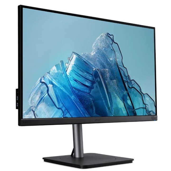 IPS LED Acer Vero Monitor, 27", CB273Ebemipruzxv, Full HD 1920 x 1080, HDMI, DisplayPort, hangszórók, Pivot, 100 Hz, 4 ms, fekete