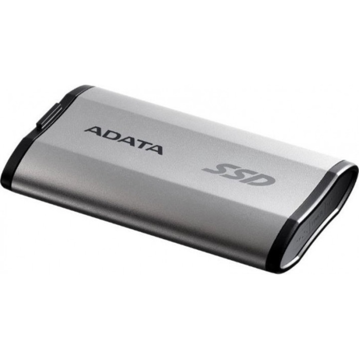 SSD Extern ADATA SD810, 4TB, Wodoodporny, Srebrny, 72.7x44x12.2mm