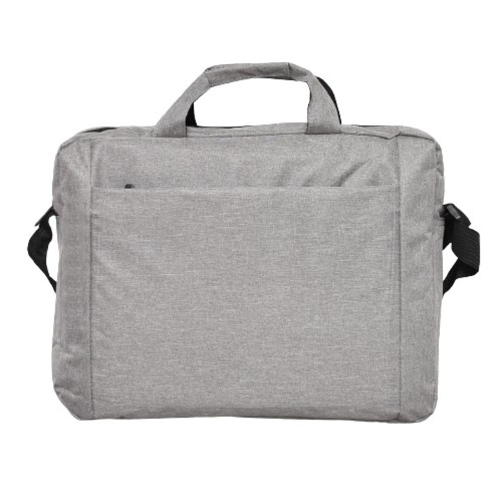 Geanta laptop, 14.1", 31 x 41 x 8 cm, Gri