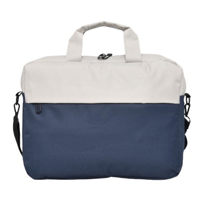 Geanta laptop, 14.1", 28 x 38 x 7 cm, Albastru