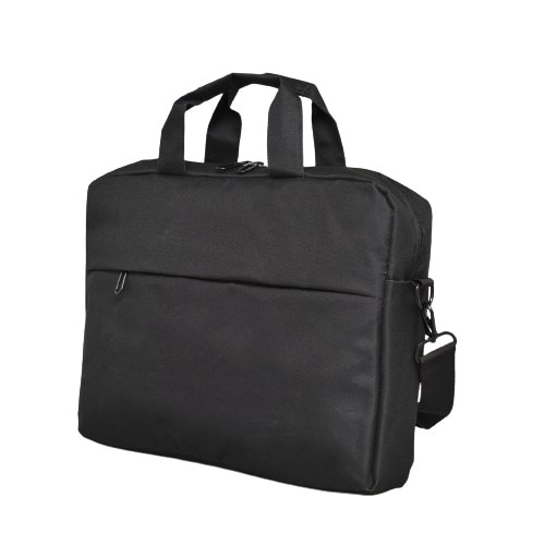 Geanta pentru documente si laptop, 14.1", 28 x 38 x 7 cm, Negru