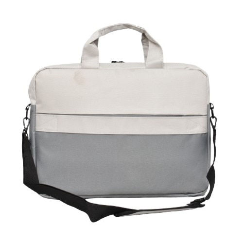 Geanta pentru documente si laptop, 14,1", 28 x 38 x 7 cm, Gri