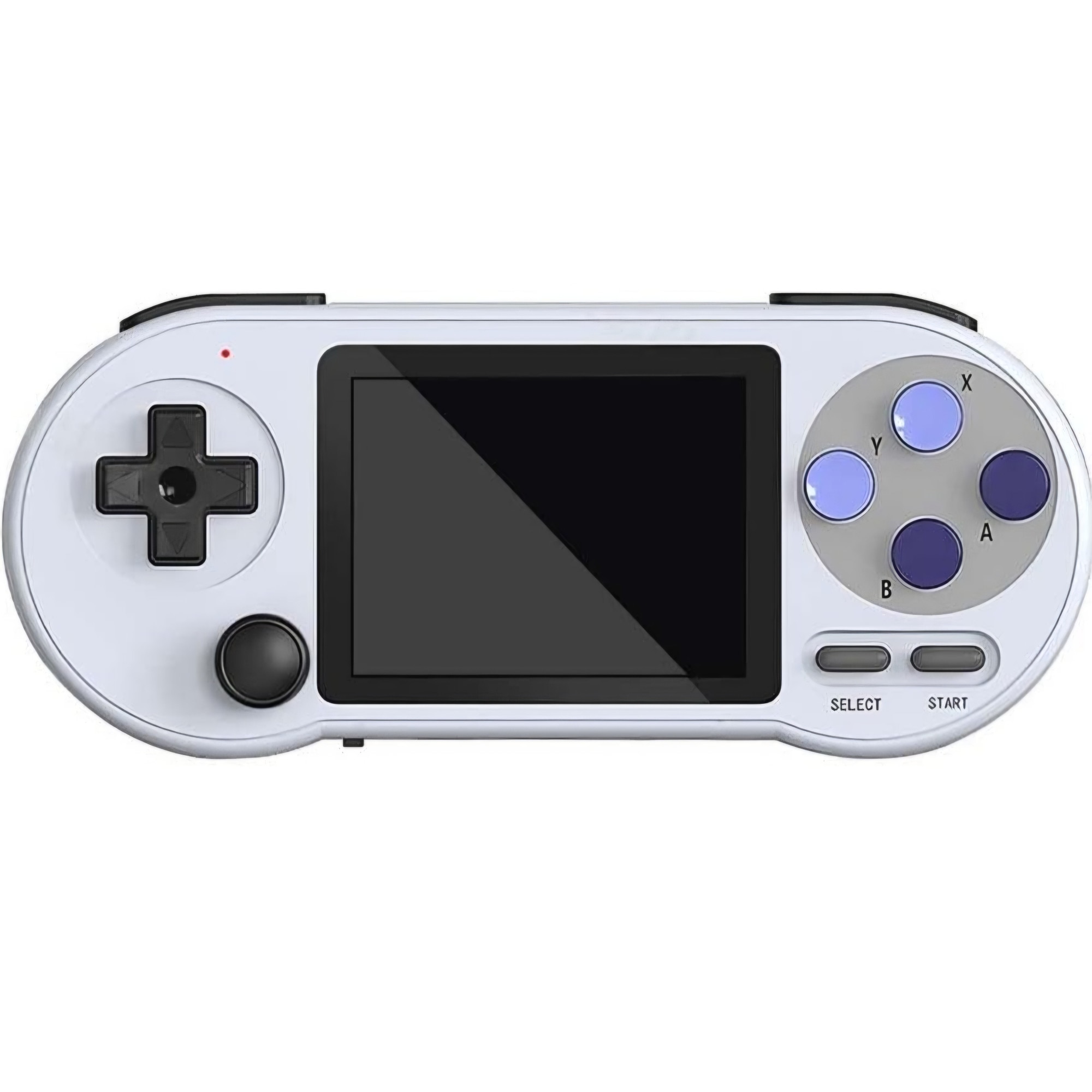 Consola de jocuri portabila, Planet Tech, 2 joystick-uri, 1280x720, 2 difuzoare stereo, 6000 de jocuri, Alb