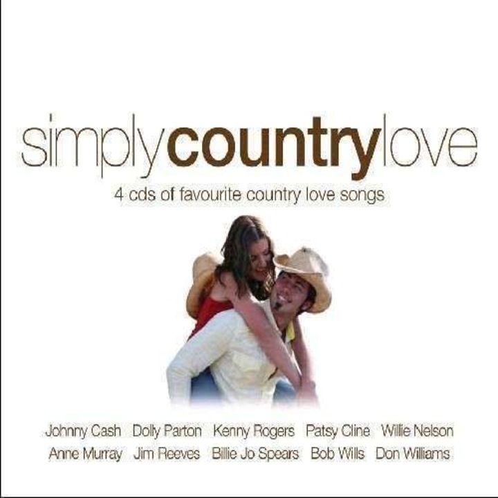Artisti Diversi - Simply Country Love (4CD)