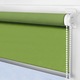 Roleta textila, opaca, izolatie termica, instalare non-invaziva, rulou midi BLACKOUT, P+R, 105 cm x 150 cm, verde