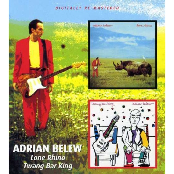 Adrian Belew - Lone Rhino/ Twang Bar King (CD)