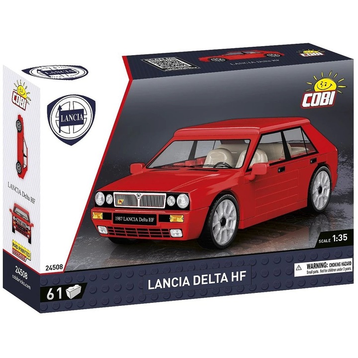 Set de Construit Lancia Delta HF, 61piese