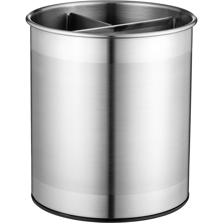 Въртяща се поставка за прибори, 2L, неръждаема стомана, 3 секции, 16,5 × 12,5 × 12,5 cm